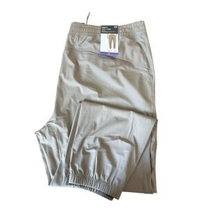 GapFit Motion Jogger Mens XXL Brown Athletic Pants Quick Dry 4-Way Stretch NWT